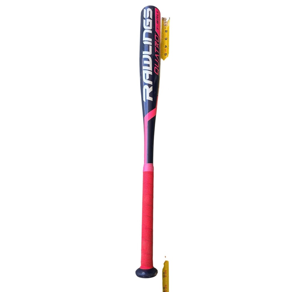 Rawlings Quatro T-Ball Bat 26 inch 13 oz -13 Navy Pink TB8Q13 Baseball Bat
